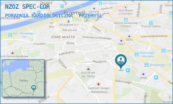 PORADNIA KARDIOLOGICZNA - NZOZ SPEC-COR - UL. BASZTOWA 13,  PRZEMYŚL
