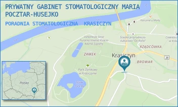 PORADNIA STOMATOLOGICZNA - PRYWATNY GABINET STOMATOLOGICZNY MARIA POCZTAR-HUSEJKO - KRASICZYN 142,  KRASICZYN