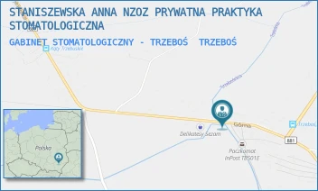 GABINET STOMATOLOGICZNY - TRZEBOŚ - STANISZEWSKA ANNA NZOZ PRYWATNA PRAKTYKA STOMATOLOGICZNA - UL. GÓRNA 5,  TRZEBOŚ