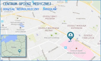 ODDZIAŁ NEUROLOGICZNY - CENTRUM OPIEKI MEDYCZNEJ - UL. 3 MAJA 70,  JAROSŁAW