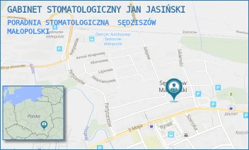 PORADNIA STOMATOLOGICZNA - GABINET STOMATOLOGICZNY JAN JASIŃSKI - UL. PIEKARSKA 2,  SĘDZISZÓW MAŁOPOLSKI
