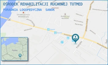 PORADNIA LOGOPEDYCZNA - OŚRODEK REHABILITACJI RUCHOWEJ TUTMED - PRZEMYSKA 24,  SANOK