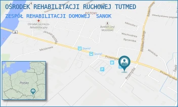 ZESPÓŁ REHABILITACJI DOMOWEJ - OŚRODEK REHABILITACJI RUCHOWEJ TUTMED - PRZEMYSKA 24,  SANOK