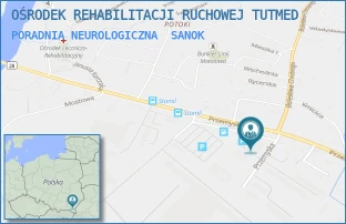 PORADNIA NEUROLOGICZNA - OŚRODEK REHABILITACJI RUCHOWEJ TUTMED - PRZEMYSKA 24,  SANOK