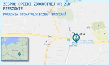 PORADNIA STOMATOLOGICZNA - ZESPÓŁ OPIEKI ZDROWOTNEJ NR 2 W RZESZOWIE - UL. - 140,  TRZCIANA