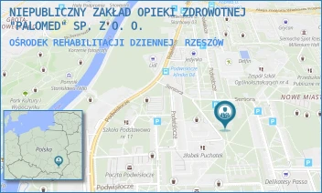 OŚRODEK REHABILITACJI DZIENNEJ - NIEPUBLICZNY ZAKŁAD OPIEKI ZDROWOTNEJ "PALOMED" SP. Z O. O. - UL. SENIORA 2,  RZESZÓW