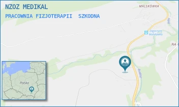 PRACOWNIA FIZJOTERAPII - NZOZ MEDIKAL - SZKODNA 183,  SZKODNA