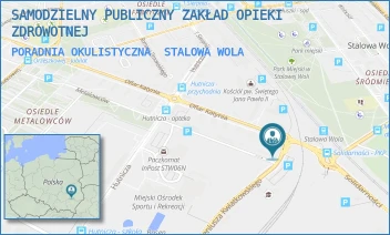 PORADNIA OKULISTYCZNA - SAMODZIELNY PUBLICZNY ZAKŁAD OPIEKI ZDROWOTNEJ - UL. EUGENIUSZA KWIATKOWSKIEGO 2,  STALOWA WOLA