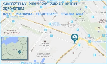 DZIAŁ (PRACOWNIA) FIZJOTERAPII - SAMODZIELNY PUBLICZNY ZAKŁAD OPIEKI ZDROWOTNEJ - UL. EUGENIUSZA KWIATKOWSKIEGO 2,  STALOWA WOLA