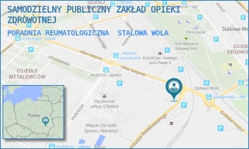 PORADNIA REUMATOLOGICZNA - SAMODZIELNY PUBLICZNY ZAKŁAD OPIEKI ZDROWOTNEJ - UL. EUGENIUSZA KWIATKOWSKIEGO 2,  STALOWA WOLA
