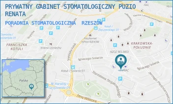 PORADNIA STOMATOLOGICZNA - PRYWATNY GABINET STOMATOLOGICZNY PUZIO RENATA - SOLARZA 19A,  RZESZÓW
