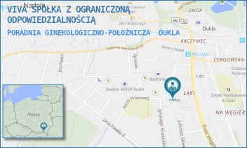 PORADNIA GINEKOLOGICZNO-POŁOŻNICZA - VIVA SPÓŁKA Z OGRANICZONĄ ODPOWIEDZIALNOŚCIĄ - UL. SŁOWACKA 11,  DUKLA