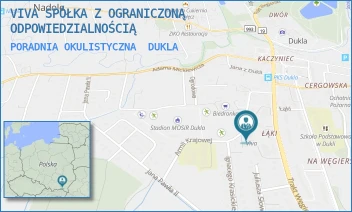 PORADNIA OKULISTYCZNA - VIVA SPÓŁKA Z OGRANICZONĄ ODPOWIEDZIALNOŚCIĄ - UL. SŁOWACKA 11,  DUKLA