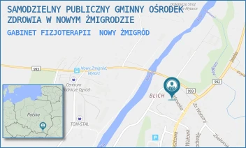 GABINET FIZJOTERAPII - SAMODZIELNY PUBLICZNY GMINNY OŚRODEK ZDROWIA W NOWYM ŻMIGRODZIE - UL. KRAKOWSKA 11,  NOWY ŻMIGRÓD