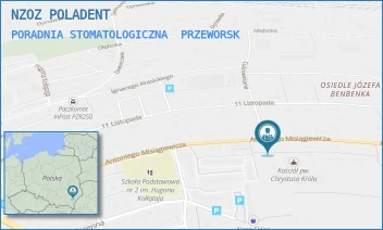 PORADNIA STOMATOLOGICZNA - NZOZ POLADENT - UL. MISIĄGIEWICZA 28,  PRZEWORSK