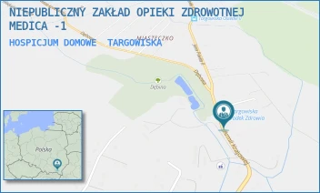 HOSPICJUM DOMOWE - NIEPUBLICZNY ZAKŁAD OPIEKI ZDROWOTNEJ MEDICA -1 - UL. ARMII KRAJOWEJ 25,  TARGOWISKA