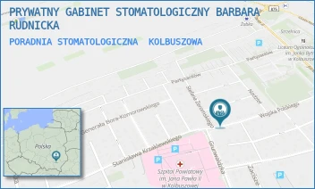 PORADNIA STOMATOLOGICZNA - PRYWATNY GABINET STOMATOLOGICZNY BARBARA RUDNICKA - WOJSKA POLSKIEGO 14,  KOLBUSZOWA