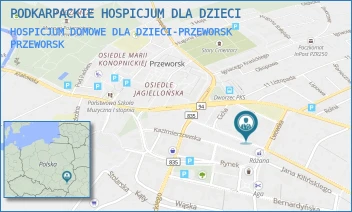 HOSPICJUM DOMOWE DLA DZIECI-PRZEWORSK - SKOWRONEK - Ośrodek Rehabilitacji Dzieci i Młodzieży - UL. TADEUSZA KOŚCIUSZKI 2A,  PRZEWORSK