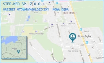 GABINET OTOLARYNGOLOGICZNY - STEP-MED SP. Z O.O. - UL. JANA PAWŁA II 4,  NOWA DĘBA
