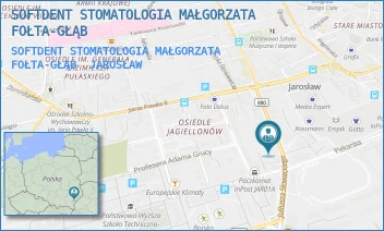 SOFTDENT STOMATOLOGIA MAŁGORZATA FOŁTA-GŁĄB - SOFTDENT STOMATOLOGIA MAŁGORZATA FOŁTA-GŁĄB - SŁOWACKIEGO 20/1,  JAROSŁAW