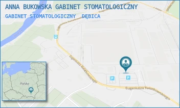 GABINET STOMATOLOGICZNY - ANNA BUKOWSKA GABINET STOMATOLOGICZNY - UL. 1 MAJA 1,  DĘBICA