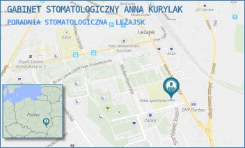 PORADNIA STOMATOLOGICZNA - GABINET STOMATOLOGICZNY ANNA KURYLAK - UL. ADAMA MICKIEWICZA 49,  LEŻAJSK