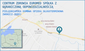 PIELĘGNIARSKA DOMOWA OPIEKA DŁUGOTERMINOWA - CENTRUM ZDROWIA EUROMED SPÓŁKA Z OGRANICZONĄ ODPOWIEDZIALNOŚCIĄ - UL. DŁUGA 63,  IWONICZ-ZDRÓJ