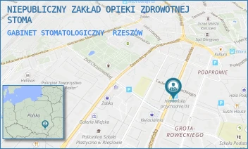 GABINET STOMATOLOGICZNY - NIEPUBLICZNY ZAKŁAD OPIEKI ZDROWOTNEJ STOMA - UL. HETMAŃSKA 21/129,  RZESZÓW