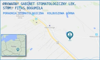 PORADNIA STOMATOLOGICZNA - PRYWATNY GABINET STOMATOLOGICZNY LEK. STOM. FITAS BOGUMIŁA - KOLBUSZOWA GÓRNA 158,  KOLBUSZOWA GÓRNA