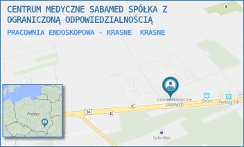 PRACOWNIA ENDOSKOPOWA - KRASNE - CENTRUM MEDYCZNE SABAMED SPÓŁKA Z OGRANICZONĄ ODPOWIEDZIALNOŚCIĄ - KRASNE 33,  KRASNE