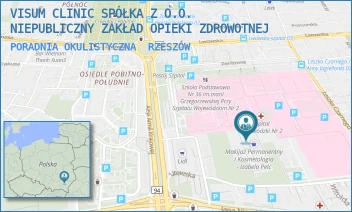 PORADNIA OKULISTYCZNA - VISUM CLINIC SPÓŁKA Z O.O. NIEPUBLICZNY ZAKŁAD OPIEKI ZDROWOTNEJ - UL. LITEWSKA 4C,  RZESZÓW