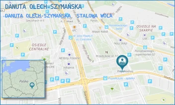 DANUTA OLECH-SZYMAŃSKA - DANUTA OLECH-SZYMAŃSKA - UL. KS. JERZEGO POPIEŁUSZKI 2,  STALOWA WOLA
