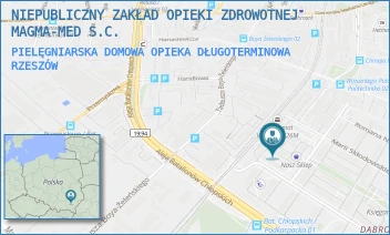 PIELĘGNIARSKA DOMOWA OPIEKA DŁUGOTERMINOWA - NIEPUBLICZNY ZAKŁAD OPIEKI ZDROWOTNEJ  MAGMA-MED S.C. - UL. ŻWIRKI I WIGURY 8,  RZESZÓW