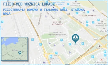FIZJOTERAPIA DOMOWA W STALOWEJ WOLI - FIZJO-MED WOŹNICA ŁUKASZ - UL. WOJSKA POLSKIEGO 4A,  STALOWA WOLA
