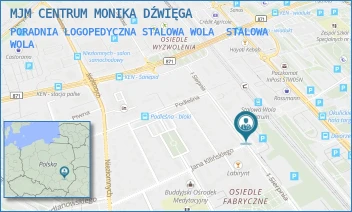 PORADNIA LOGOPEDYCZNA STALOWA WOLA - MJM CENTRUM MONIKA DŹWIĘGA - 1-GO SIERPNIA 12/630,  STALOWA WOLA