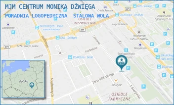 PORADNIA LOGOPEDYCZNA - MJM CENTRUM MONIKA DŹWIĘGA - UL. 1-GO SIERPNIA 12/601 602,  STALOWA WOLA