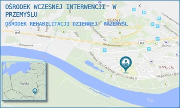 OŚRODEK REHABILITACJI DZIENNEJ - OŚRODEK WCZESNEJ INTERWENCJI  W PRZEMYŚLU - UL. WYBRZEŻE OJCA ŚW.JANA PAWŁA II 78,  PRZEMYŚL