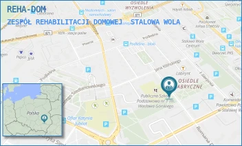 ZESPÓŁ REHABILITACJI DOMOWEJ - REHA-DOM - UL. ROMANA DMOWSKIEGO 6/25,  STALOWA WOLA