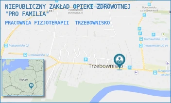 PRACOWNIA FIZJOTERAPII - NIEPUBLICZNY ZAKŁAD OPIEKI ZDROWOTNEJ "PRO FAMILIA" - UL. TRZEBOWNISKO 946,  TRZEBOWNISKO
