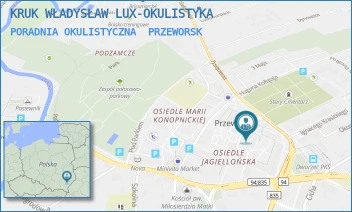 PORADNIA OKULISTYCZNA - KRUK WŁADYSŁAW LUX-OKULISTYKA - UL. JAGIELLOŃSKA 12,  PRZEWORSK