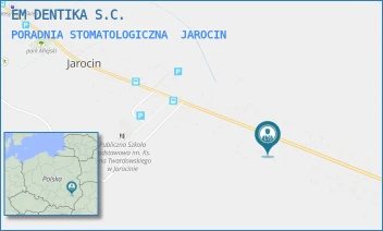 PORADNIA STOMATOLOGICZNA - EM DENTIKA S.C. - 93,  JAROCIN
