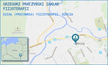 DZIAŁ (PRACOWNIA) FIZJOTERAPII - GRZEGORZ PRACZYŃSKI ZAKŁAD FIZJOTERAPII - UL. RYNEK 8/1,  BIRCZA