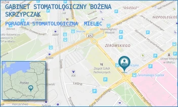 PORADNIA STOMATOLOGICZNA - GABINET STOMATOLOGICZNY BOŻENA SKRZYPCZAK - UL. ŻEROMSKIEGO 17,  MIELEC