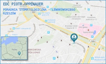 PORADNIA STOMATOLOGICZNA - LEWAKOWSKIEGO - EDC PIOTR OPPENAUER - KAROLA LEWAKOWSKIEGO 10,  RZESZÓW
