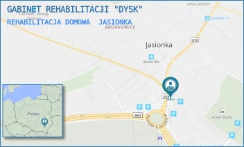 REHABILITACJA DOMOWA - GABINET REHABILITACJI "DYSK" - JASIONKA 71 A,  JASIONKA