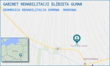 REHMEDICA REHABILITACJA DOMOWA - GABINET REHABILITACJI ELŻBIETA ULMAN - MARKOWA 1679,  MARKOWA