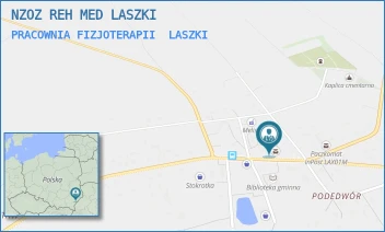 PRACOWNIA FIZJOTERAPII - NZOZ REH MED LASZKI - 280A,  LASZKI