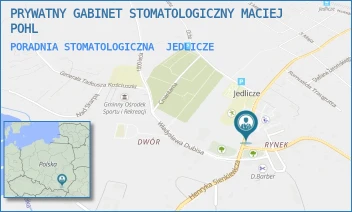 PORADNIA STOMATOLOGICZNA - PRYWATNY GABINET STOMATOLOGICZNY MACIEJ POHL - UL. DR. F. I Z. TOKARSKICH 6/10,  JEDLICZE