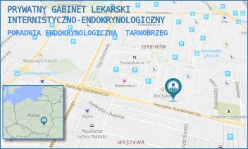 PORADNIA ENDOKRYNOLOGICZNA - PRYWATNY GABINET LEKARSKI INTERNISTYCZNO-ENDOKRYNOLOGICZNY - UL. HENRYKA SIENKIEWICZA 67/112,  TARNOBRZEG
