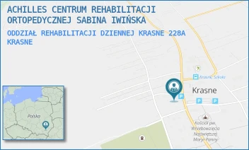 ODDZIAŁ REHABILITACJI DZIENNEJ KRASNE 228A - ACHILLES CENTRUM REHABILITACJI ORTOPEDYCZNEJ SABINA IWIŃSKA - KRASNE 228A,  KRASNE